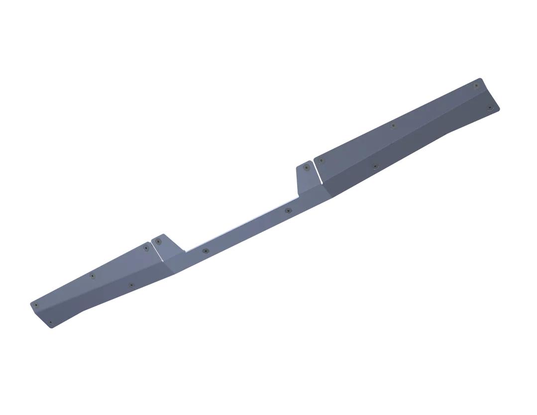 JT0217 – ARTEC INDUST Skid Plate, Rear Bumper Mount Aluminum